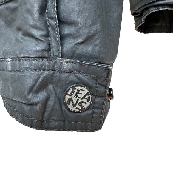 P-LOUNGE Black Military-Style Jacket - Size XXXL - Picture 6 of 9